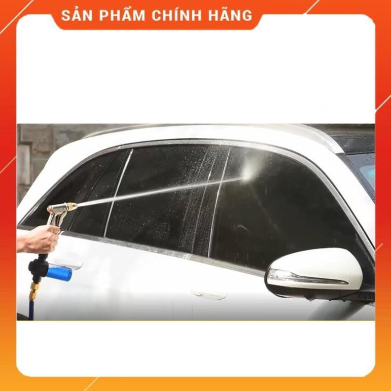 🚿❤️FREESHIP🚛 Bộ dây vòi xịt nước rửa xe, tưới cây ✔, tăng áp 3 lần, loại 15m 206701-1 đầu đồng, cút, nối PE