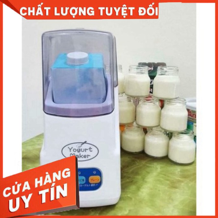 Máy Làm Sữa Chua Nhật Bản Tại Nhà Yogurt Maker, 3 Nút Tự Động Công Nghệ Mới, Bảo Hành 12 Tháng - VietShop