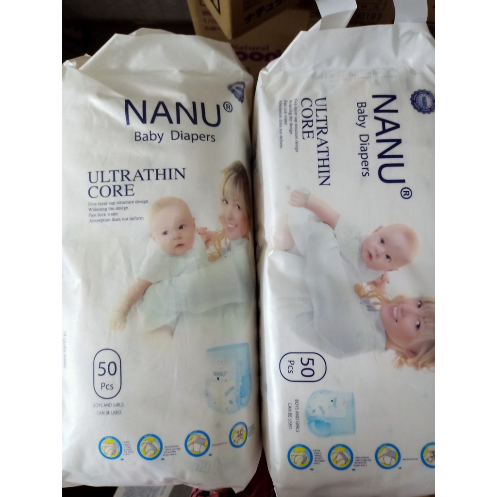 Combo 100 bỉm quần Nanu đủ size M100, L100, XL100, XXL100