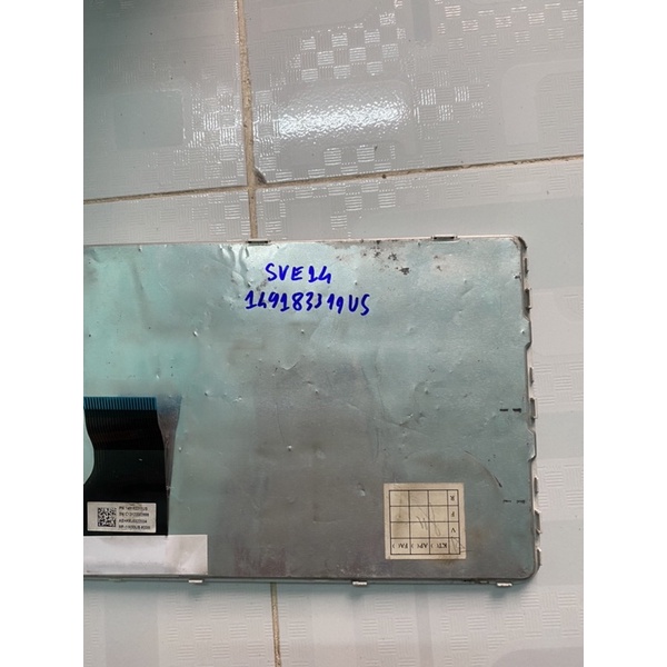 xác bàn phím sony vaio chưa test sve14 149183311us phím úa không bảo hành