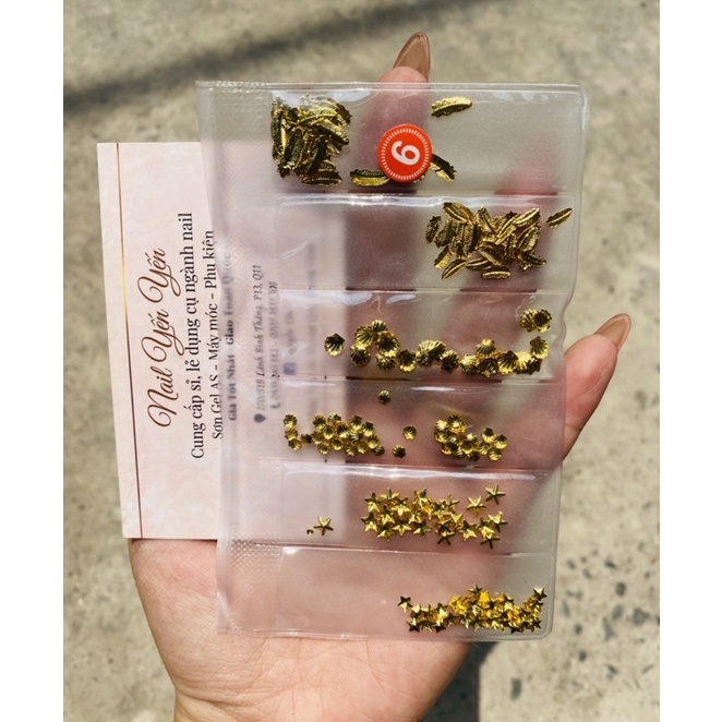 Set kim loại trang trí móng { Rẻ vô địch }