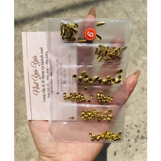 Set kim loại trang trí móng