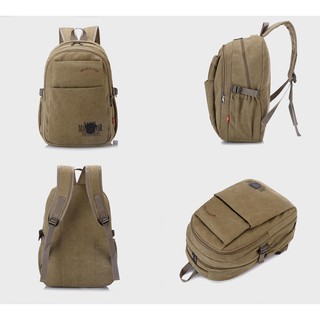 Balo vải Bố Canvas cao cấp 2019