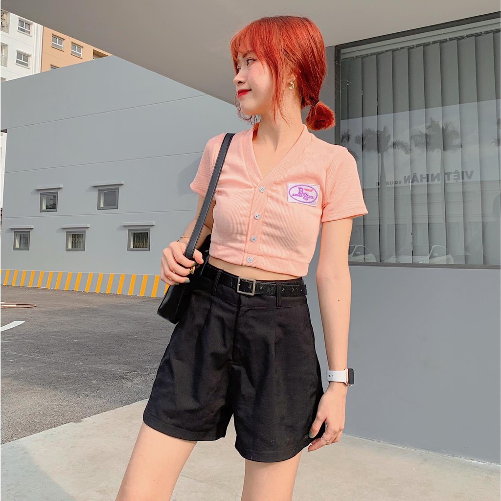 CROPTOP NỮ THÊU BS SIÊU DỄ THƯƠNG