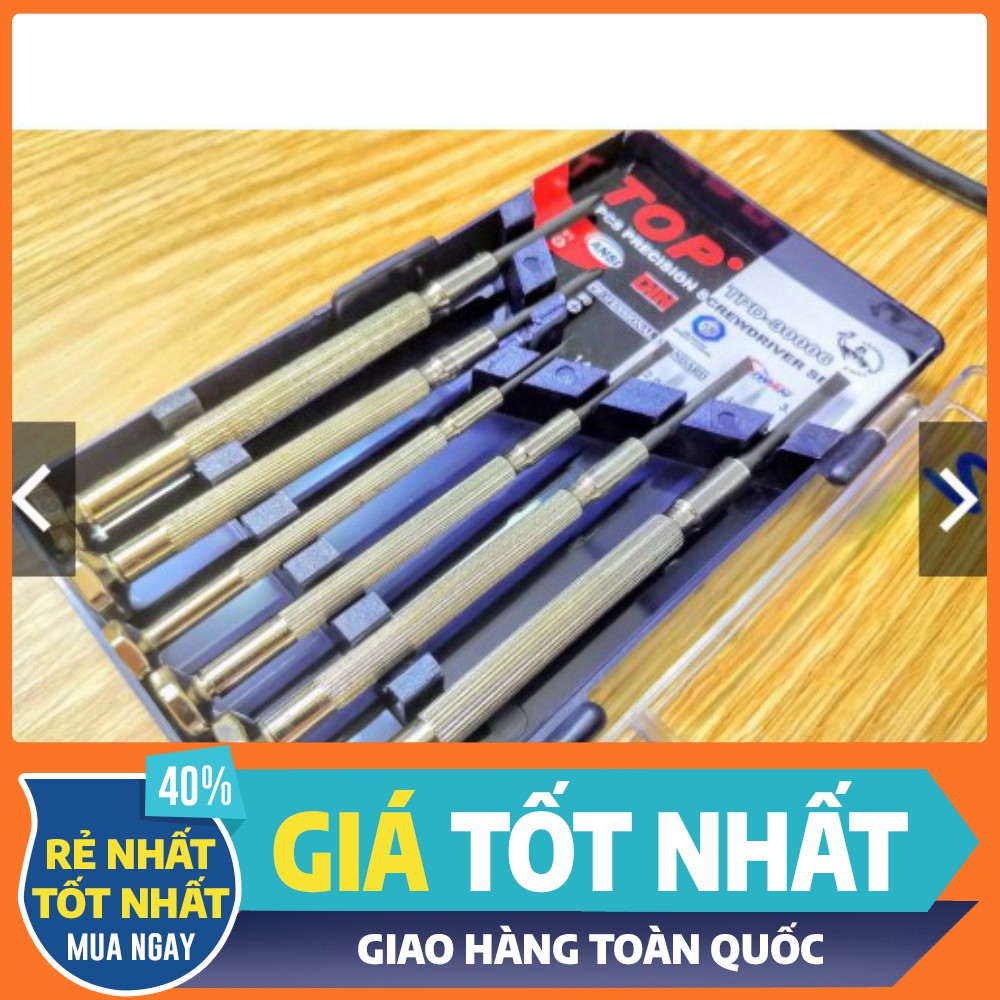 [ HÀNG CHÍNH HÃNG - GIÁ TỐT NHẤT ] Bộ Tua Vít Sửa Đồng Hồ, Điện Thoại, Laptop Top Tpd-30006 (Bộ Tu Vít, Bộ Tô Vít)