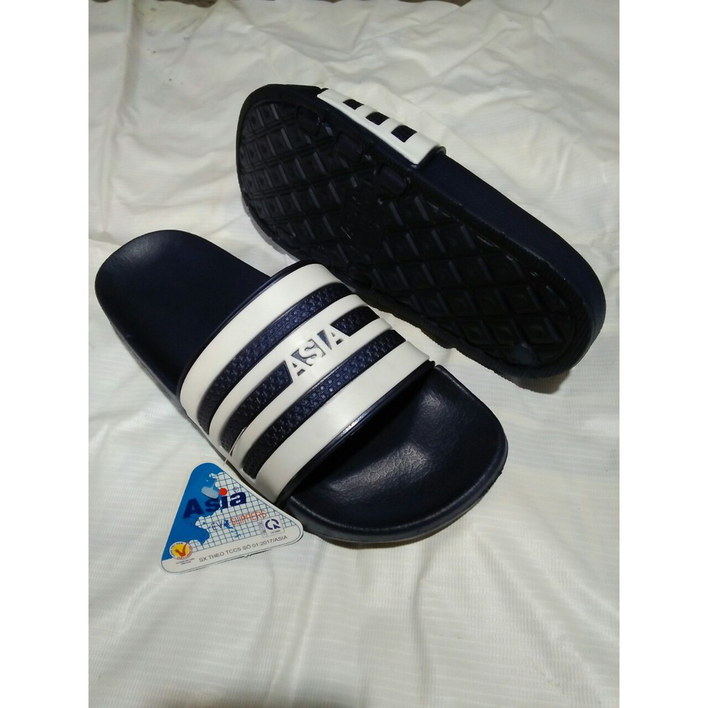 Dép Quai Ngang 3 Sọc Nam Asia