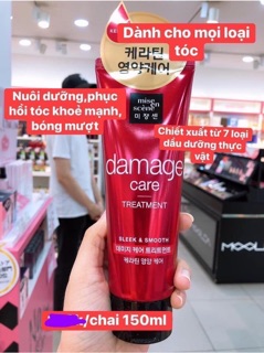 DẦU XẢ Ủ TÓC MISSEN 180ML