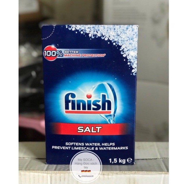 Muối rửa bát Finish 1,5kg