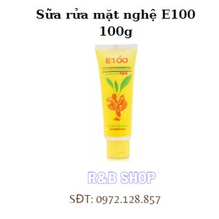 Sữa rửa mặt nghệ E100 tuýt (100g)