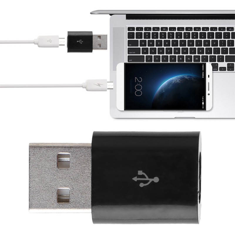 Đầu Chuyển Đổi Từ Usb 2.0 Male Sang Micro Usb Female