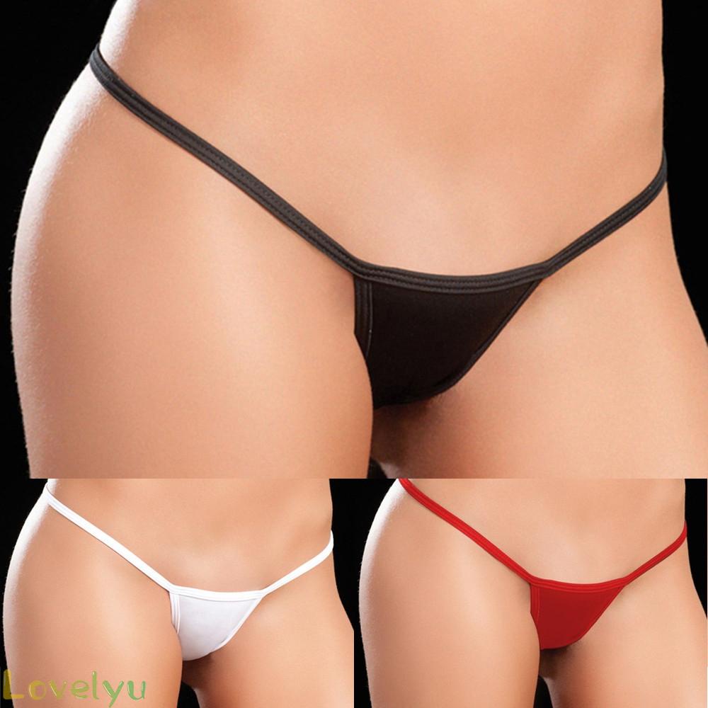 ◀READY▶Dress Ultrathin Women 1/3PCS Panties Seamless Clothes Design Thongs Fashion# Good Quality