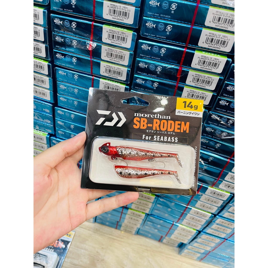 MỒI MỀM DAIWA MORETHAN SB-RODEM 14g