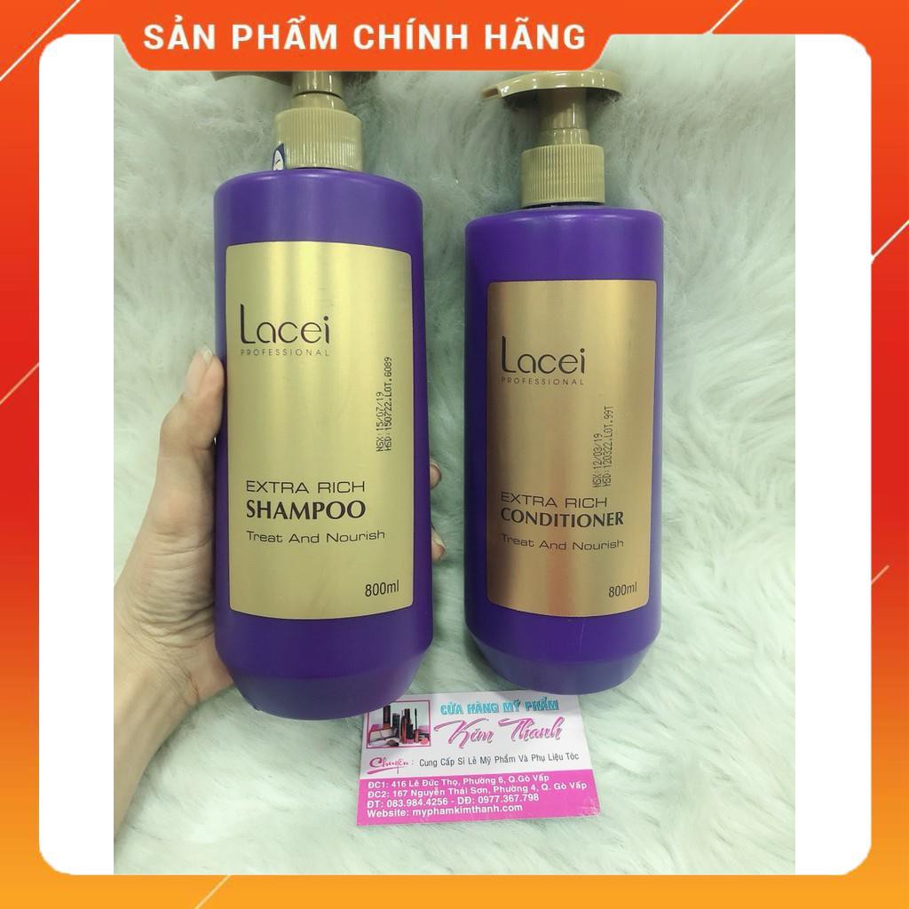 GỘI XẢ LACEI EXTRA RICH 800ML