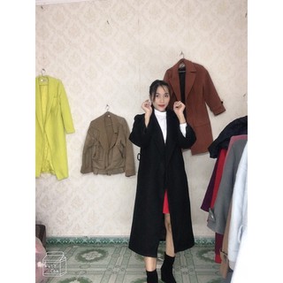 khoác dạ dáng dài