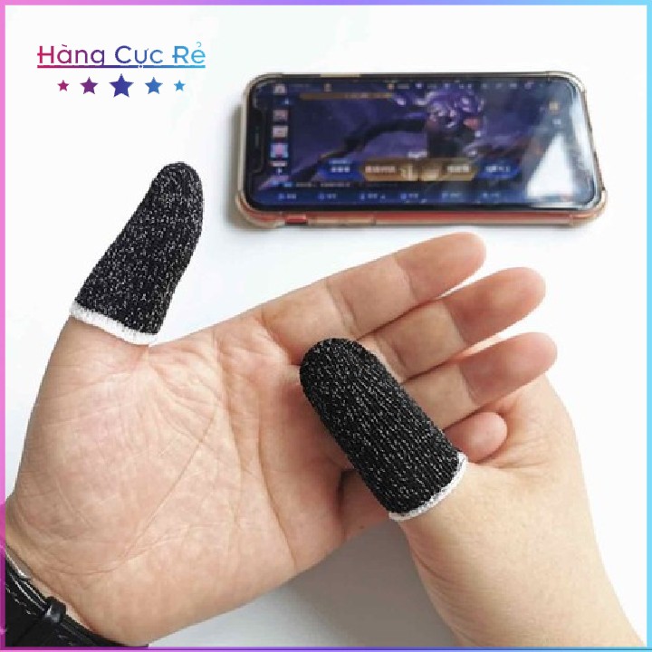 Bộ 4 bao tay chơi game điện thoại🚀Freeship🚀Gồm 2 cặp găng tay chơi gane, ff, pubg, liên quân mobile–Shop Hàng Cực Rẻ