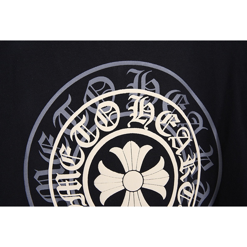 Áo polo Ngắn Tay Cổ Tròn Thoáng Khí In Họa Tiết Đơn Giản Phía Trước Và Sau Thời Trang Mùa Hè