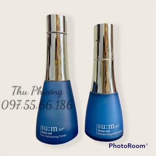 Cặp nước hoa hồng - sữa dưỡng sum xanh water full ( tách set)