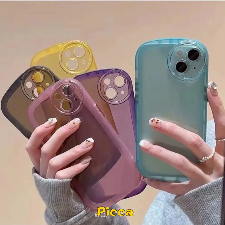 Ốp Điện Thoại Trong Suốt Chống Sốc Cho OPPO A57 2022 A55 A1K Reno 8 5 6 4F 4Lite A16K A16E A93 A31 2020 F17Pro