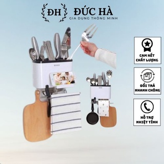 Hộp cắm đũa thìa ecoco dính cường lực siêu chắc đa năng cao cấp M1801