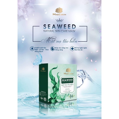 Mặt nạ tảo biển Seaweed Natural Skin Care Mask Magic Skin