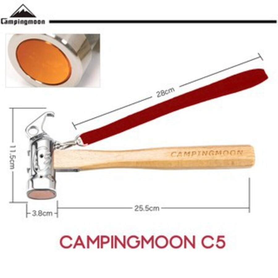 Campingmoon đồ cắm trại campoutvn búa cắm trại du lịch dã ngoại bằng thép A253