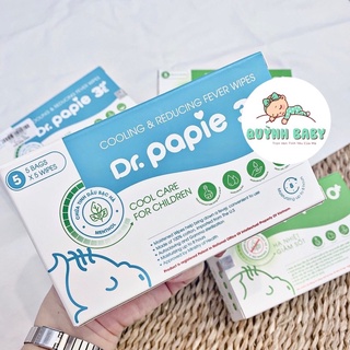 Khăn hạ sốt Dr.papie dành cho bé