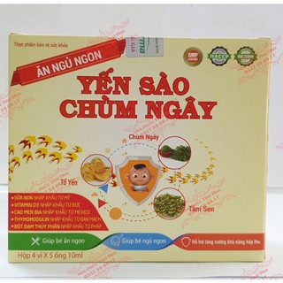 Yến sào chùm ngây - giúp bé ăn ngon ngủ ngon - tăng cường miễn dịch