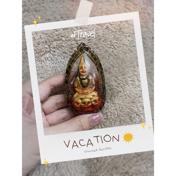 🌸Mặt dây Phra Ngân Ng4i.đỏ🌸 TÀI LỘC