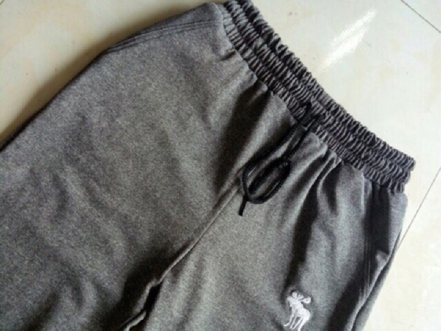 [ Mã FAMAYWA giảm 10K đơn 50K] Quần jogger nỉ thêu hươu chất liệu da cá | BigBuy360 - bigbuy360.vn