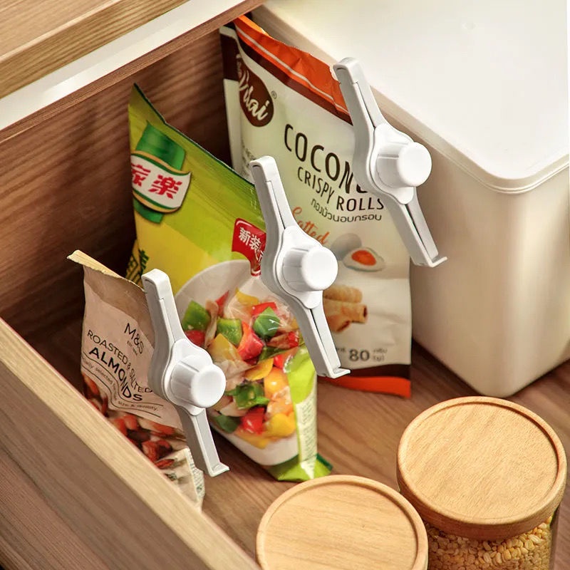 Set 8 Kẹp Miệng Túi Bảo Quản Thực Phẩm Bằng Nhựa