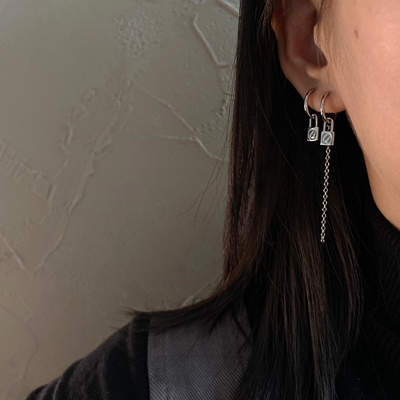 Khuyên Tai Hình Ổ Khóa 22771 Thời Trang Cho Nữ