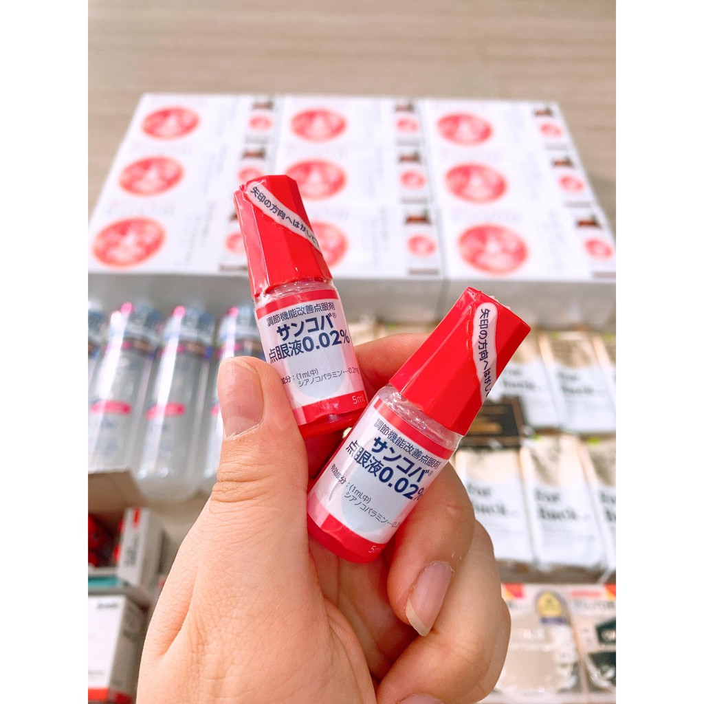 Nhỏ mắt cận thị Sancoba Nhật Bản 5ml