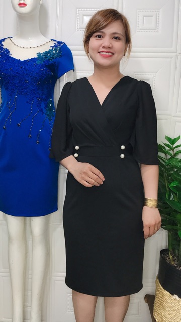 Đầm trung niên nữ thiết kế cao cấp