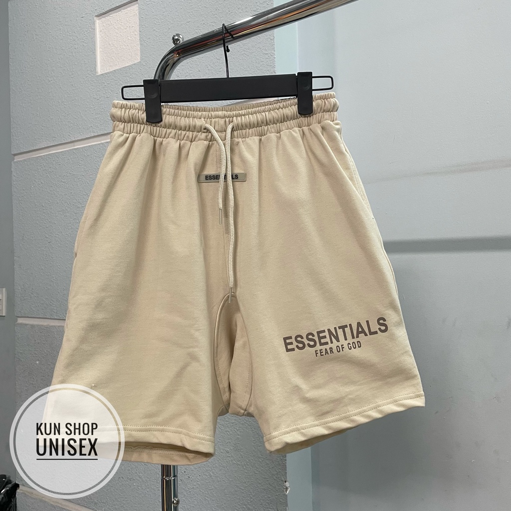 Quần Short FOG X ESSENTIALS X PACSUN, Quần Đùi ESSENTIALS - UNISEX - CAO CẤP - Xưởng Sỉ Giá rẻ