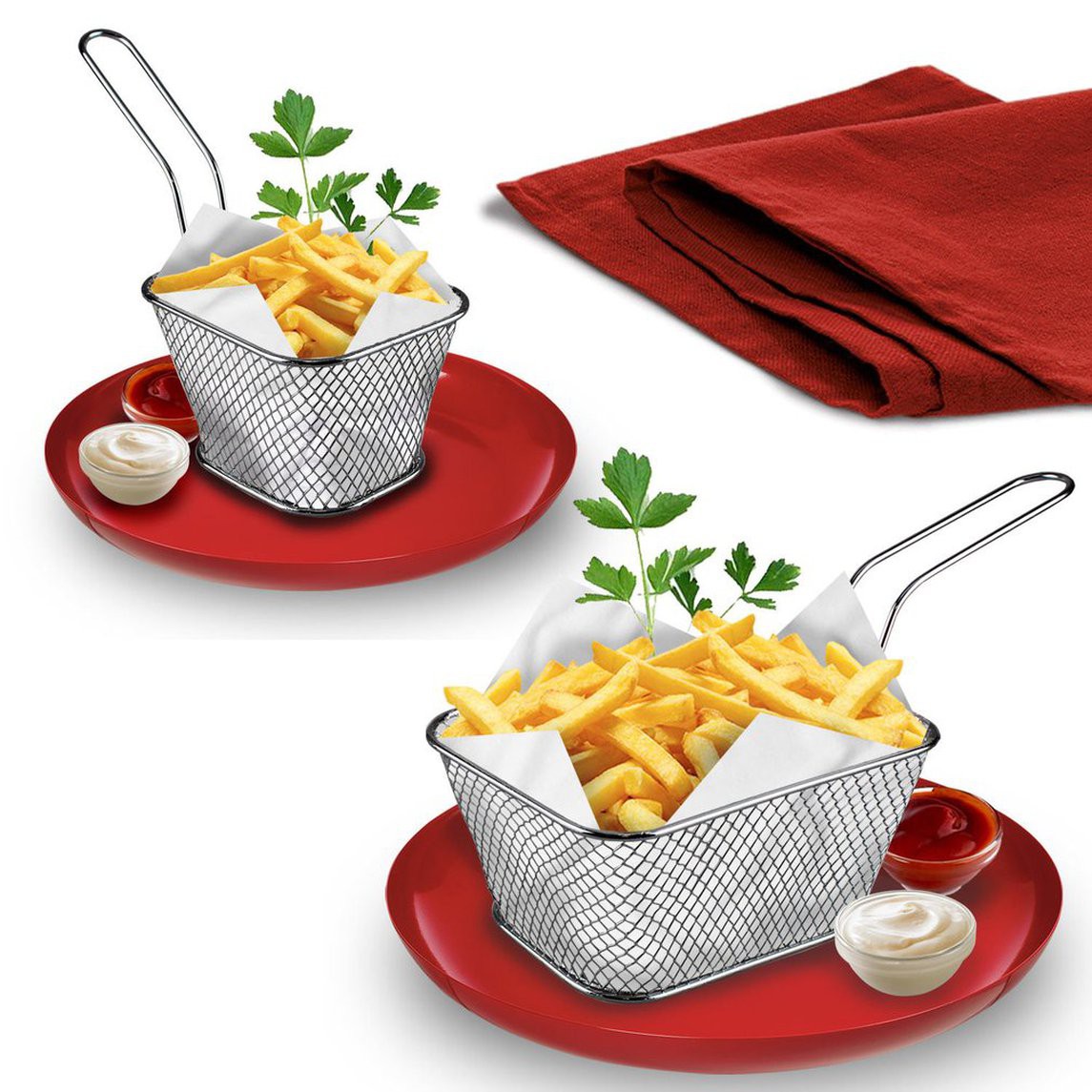 Giỏ Đựng Khoai Tây Chiên Mini