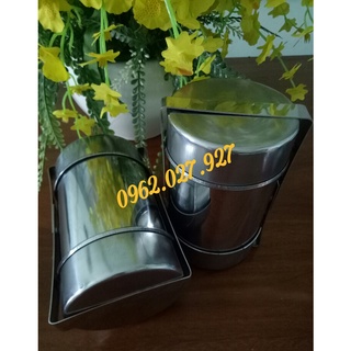 Khuôn giò chả INOX 430 / Khuôn chả lụa Cà Men loại 1kg