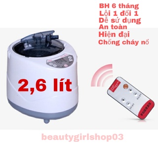 Nồi Xông Hơi Hero 2,6l Sang Trọng -Hiện Đại .Bảo Hành 6 tháng. Lỗi 1 đổi 1. Xông Hơi Tốt cho Sức Khỏe
