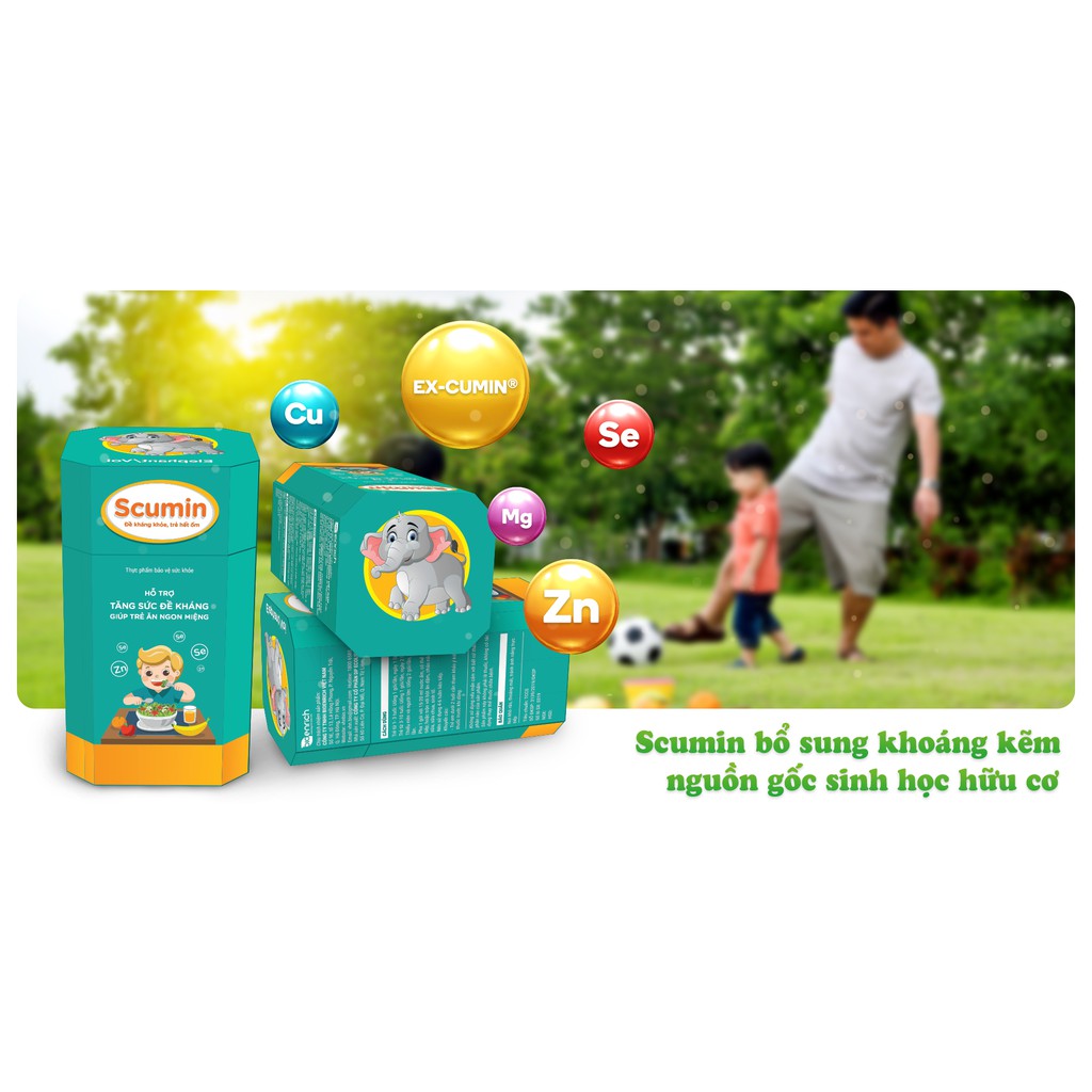 [ Quà Tặng Hấp Dẫn ] Scumin - Đề Kháng Khỏe Trẻ Hết Ốm Hộp 20 gói | BigBuy360 - bigbuy360.vn
