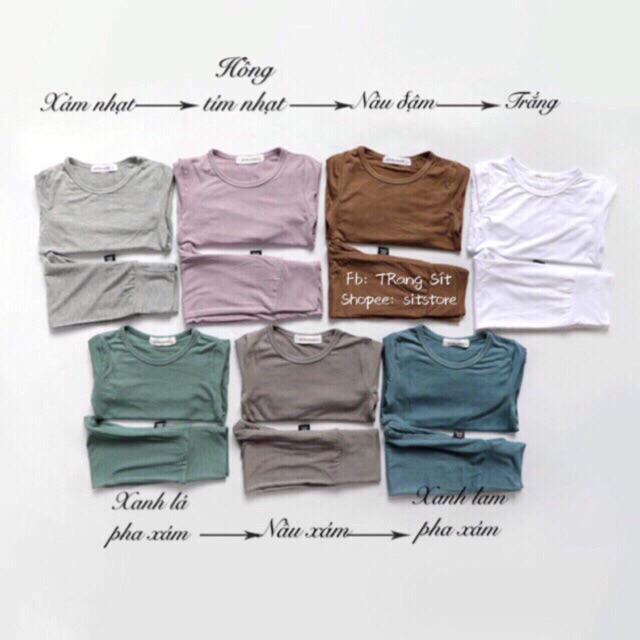 Set bộ cạp cao Minky mom xuất Hàn cao cấp | BigBuy360 - bigbuy360.vn