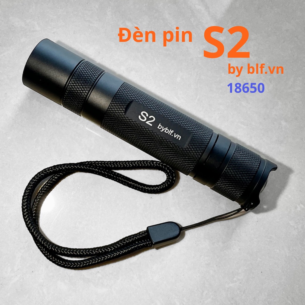 Đèn pin led S2 1000 lumen 10W by blf.vn LH351D