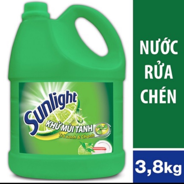 Nước rửa chén Sunligh 3,8kg