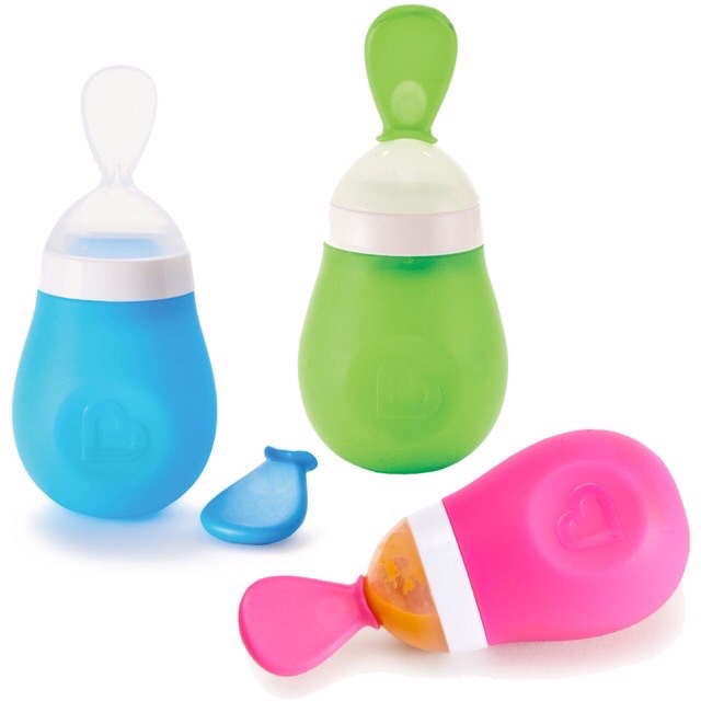 Bình thìa ăn dặm Munchkin 150ml cho bé