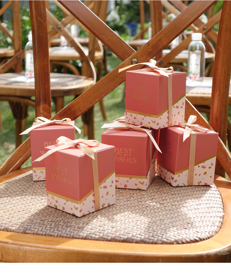 Set 30 hộp đựng quà cưới/bánh quy/kẹo thiết kế sáng tạo tiện dụng