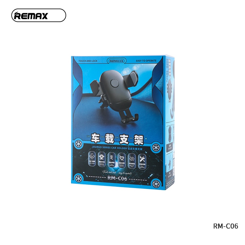 Giá đỡ điện thoại trên xe hơi Remax RM-C06