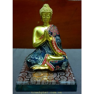 tượng Phật - tượng Phật Thích Ca bột đá 15cm