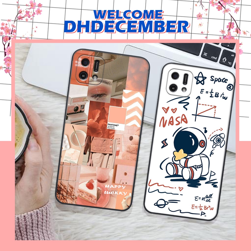 Ốp lưng Oppo A16K - BẢO VỆ CAMERA in hình nice ,good luck happy ốp xinh viền dẻo đẹp chất