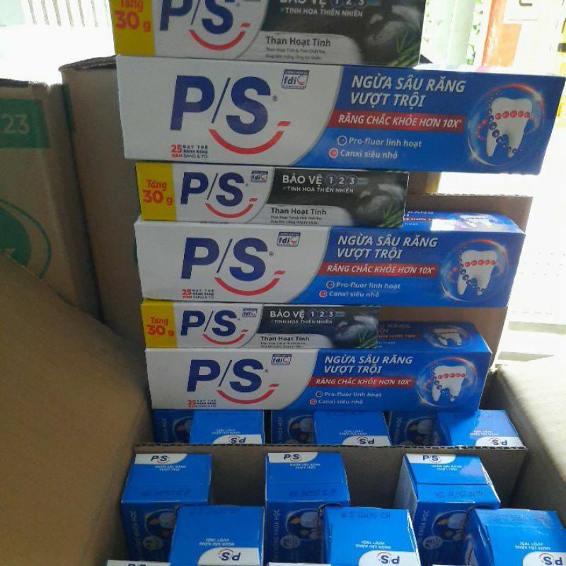 KEMĐÁNH RĂNG PS - Ngừa sâu răng vượt trội 180g
