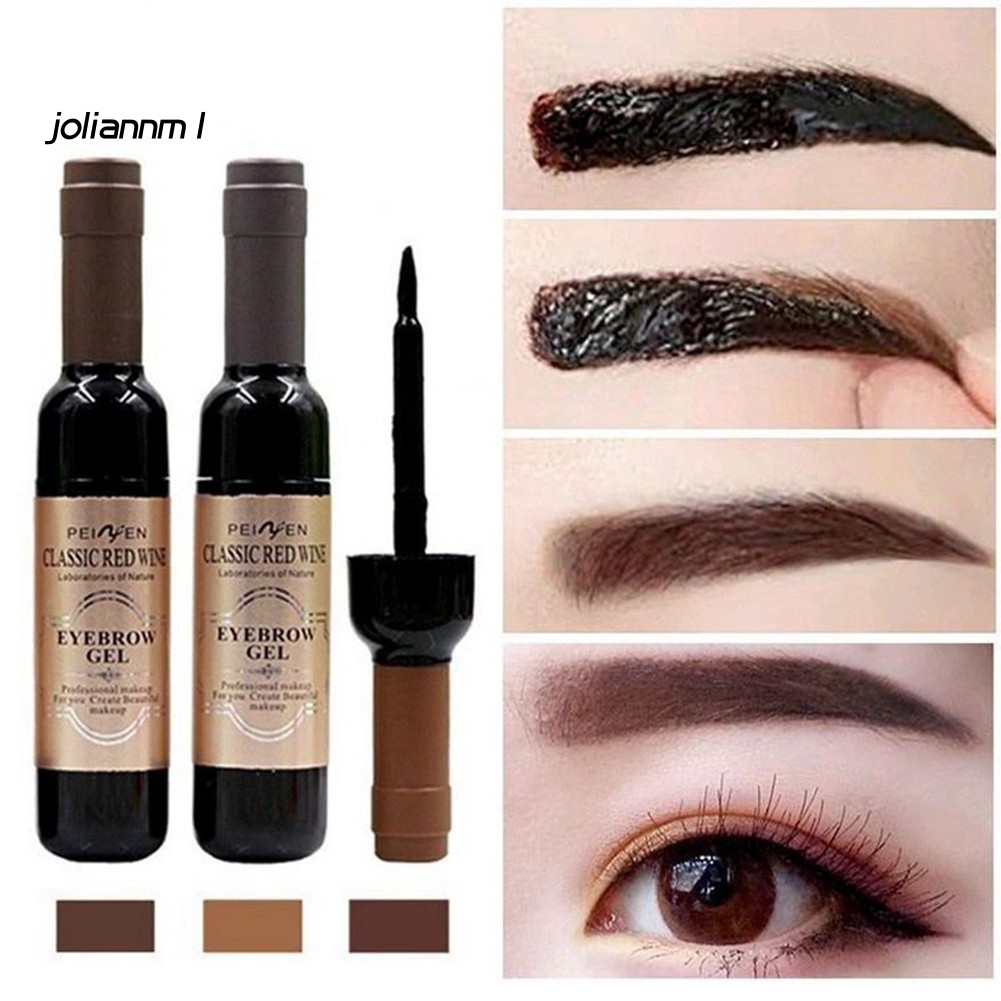 [Hàng mới về] Màu nhuộm lông mày dạng lột thiết kế hình chai rượu vang độc đáo | BigBuy360 - bigbuy360.vn