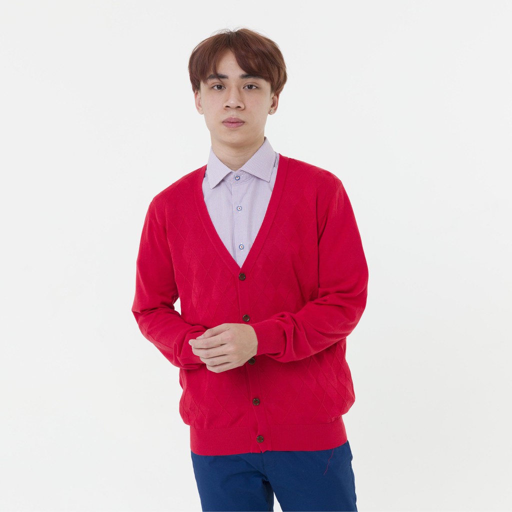 Áo cardigan len nam thời trang Hàn Quốc The Shirts Studio 11A1006RD