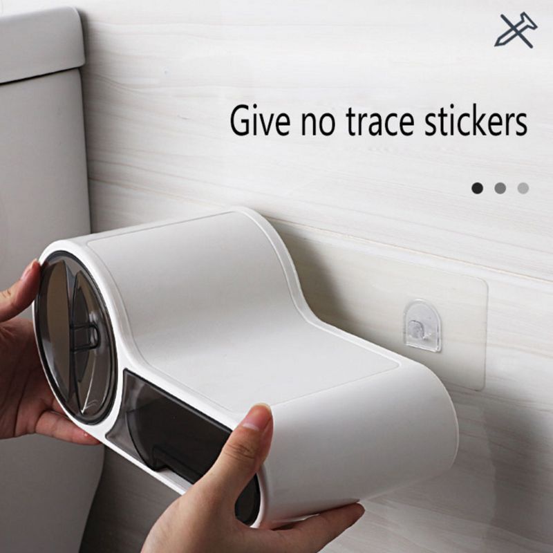 Giá Đỡ Cuộn Giấy Vệ Sinh Gắn Tường Chống Nước Tiện Lợi